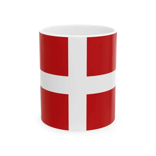 Flag of Pavia (Italy) White Coffee Mug 11oz - Go Mug Yourself