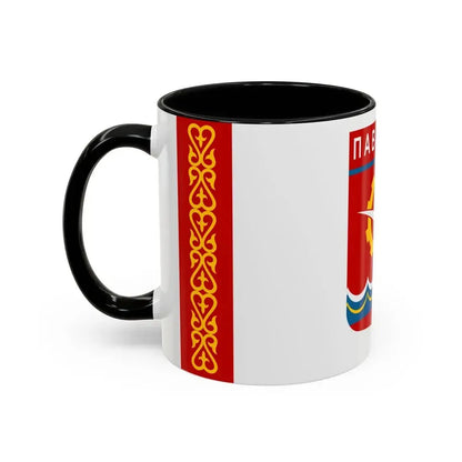 Flag of Pavlodar Kazakhstan - Accent Coffee Mug - Go Mug Yourself