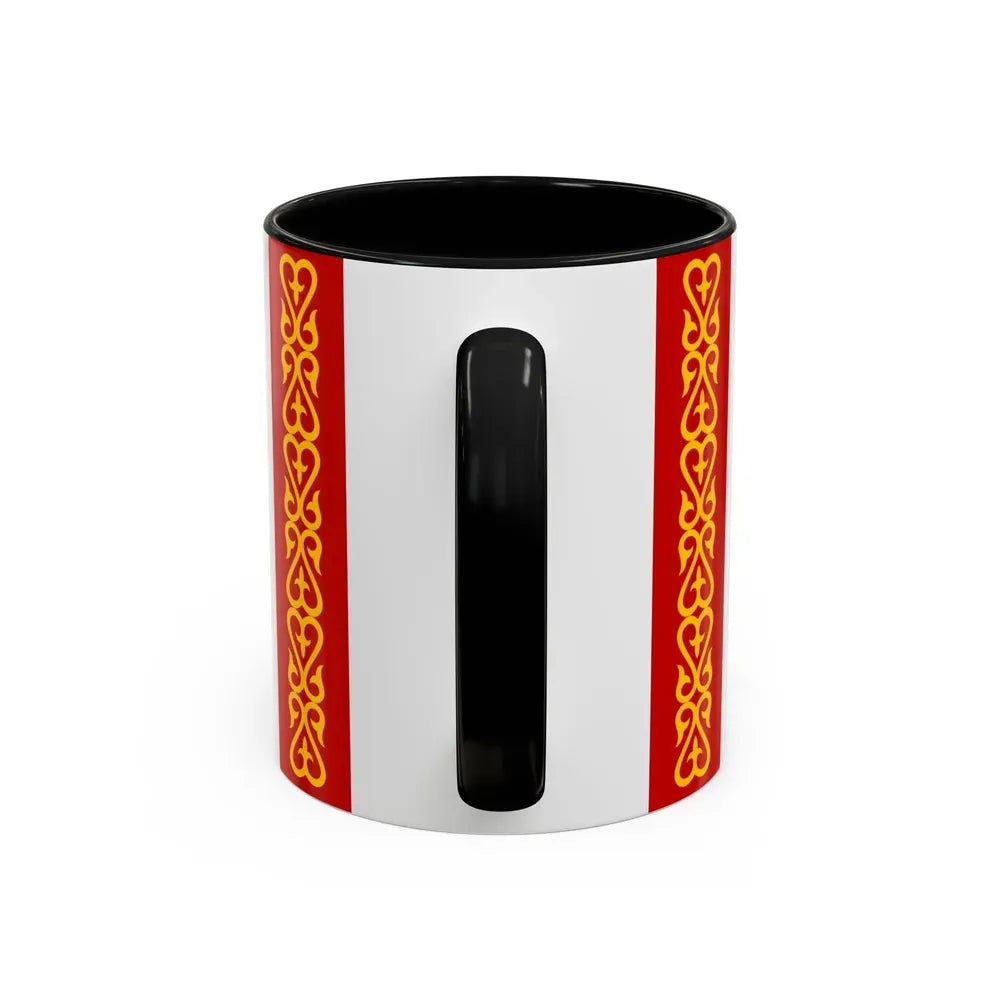 Flag of Pavlodar Kazakhstan - Accent Coffee Mug - Go Mug Yourself