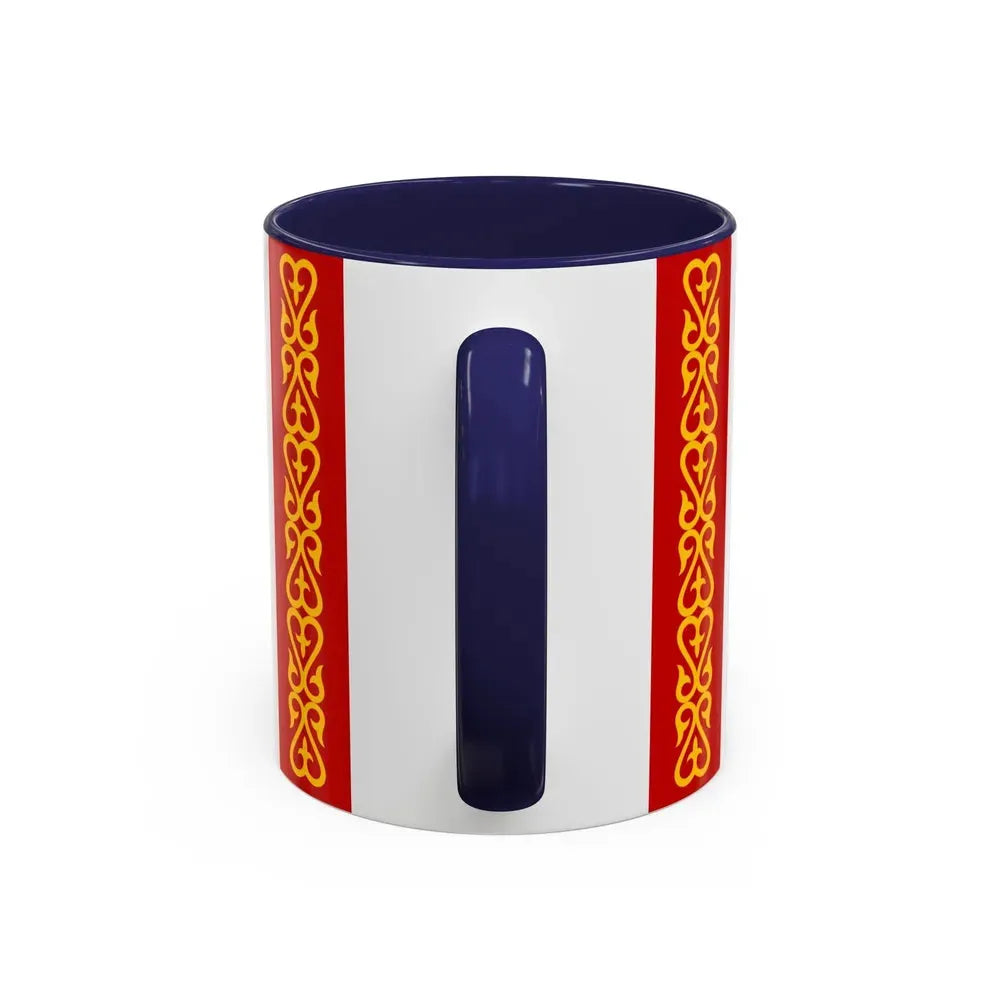 Flag of Pavlodar Kazakhstan - Accent Coffee Mug - Go Mug Yourself