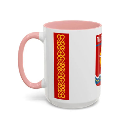 Flag of Pavlodar Kazakhstan - Accent Coffee Mug - Go Mug Yourself