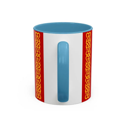 Flag of Pavlodar Kazakhstan - Accent Coffee Mug - Go Mug Yourself