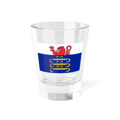 Flag of Pays de Gex (France) Shot Glass 1.5oz 1.5oz - Go Mug Yourself