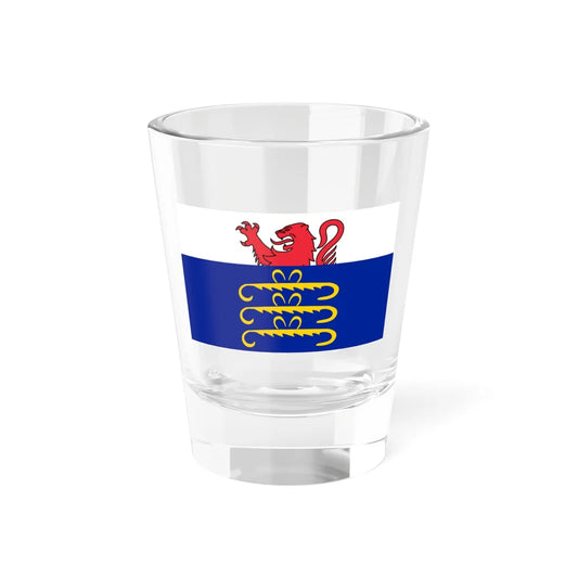 Flag of Pays de Gex (France) Shot Glass 1.5oz 1.5oz - Go Mug Yourself