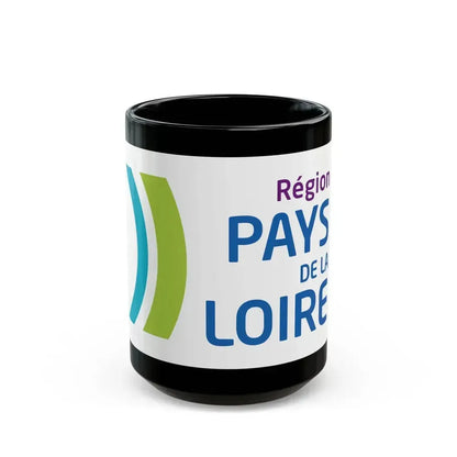 Flag of Pays de la Loire France 2 - Black Coffee Mug 15oz - Go Mug Yourself