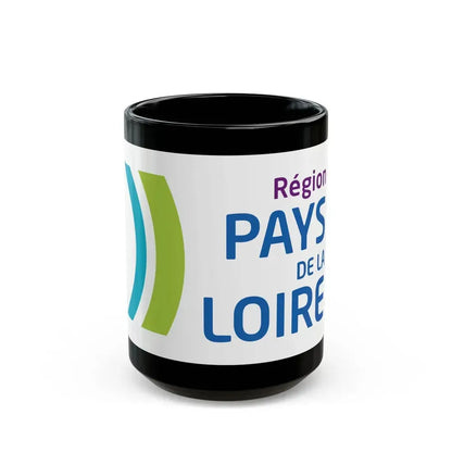 Flag of Pays de la Loire France 2 - Black Coffee Mug 15oz - Go Mug Yourself