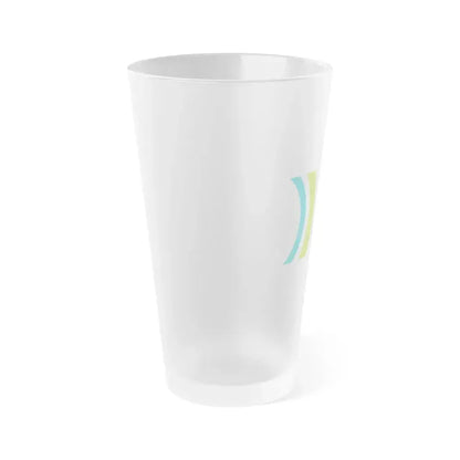 Flag of Pays de la Loire France 2 - Frosted Pint Glass 16oz - Go Mug Yourself