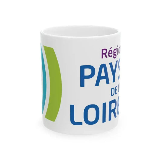 Flag of Pays de la Loire France 2 - White Coffee Mug 11oz - Go Mug Yourself