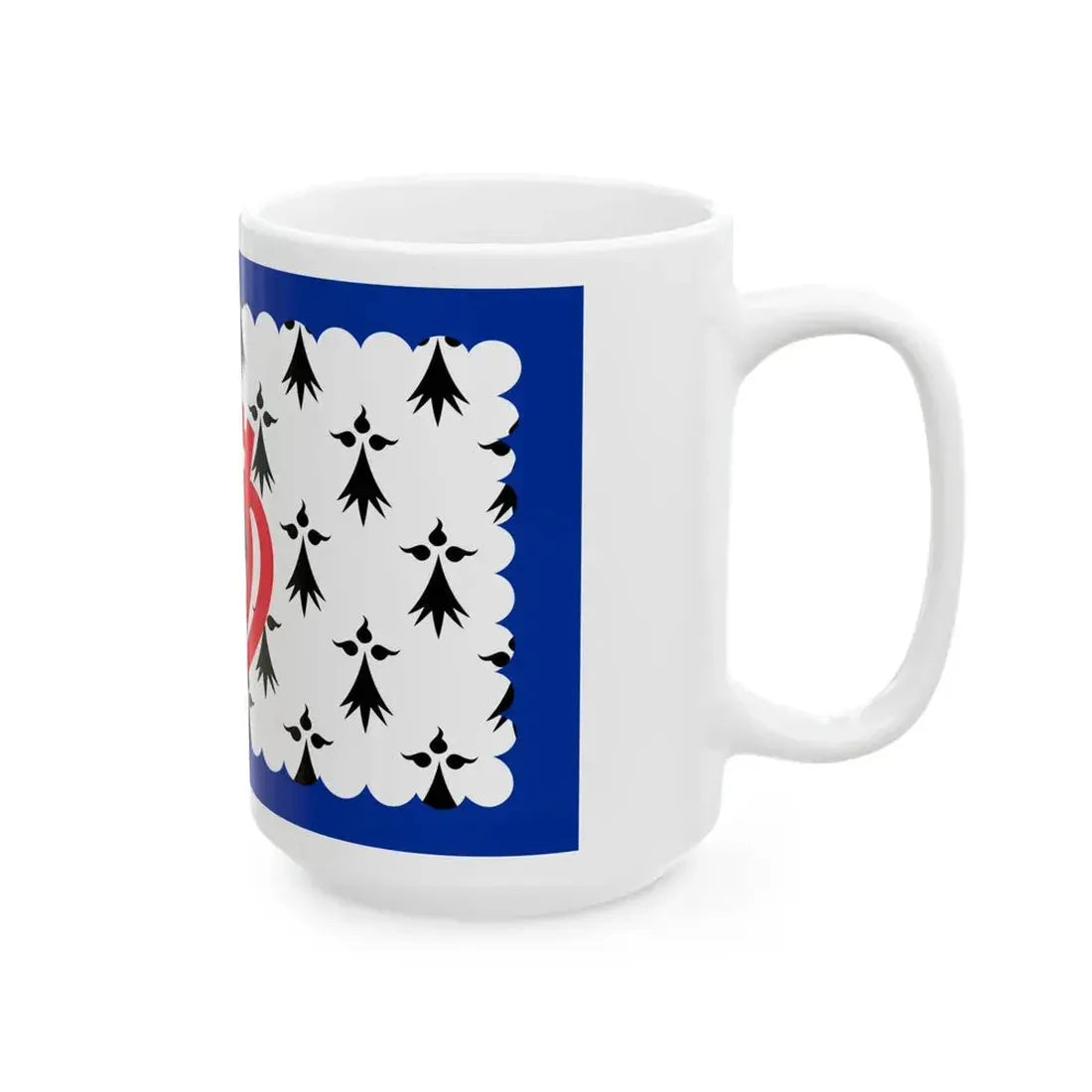 Flag of Pays de la Loire France - White Coffee Mug - Go Mug Yourself