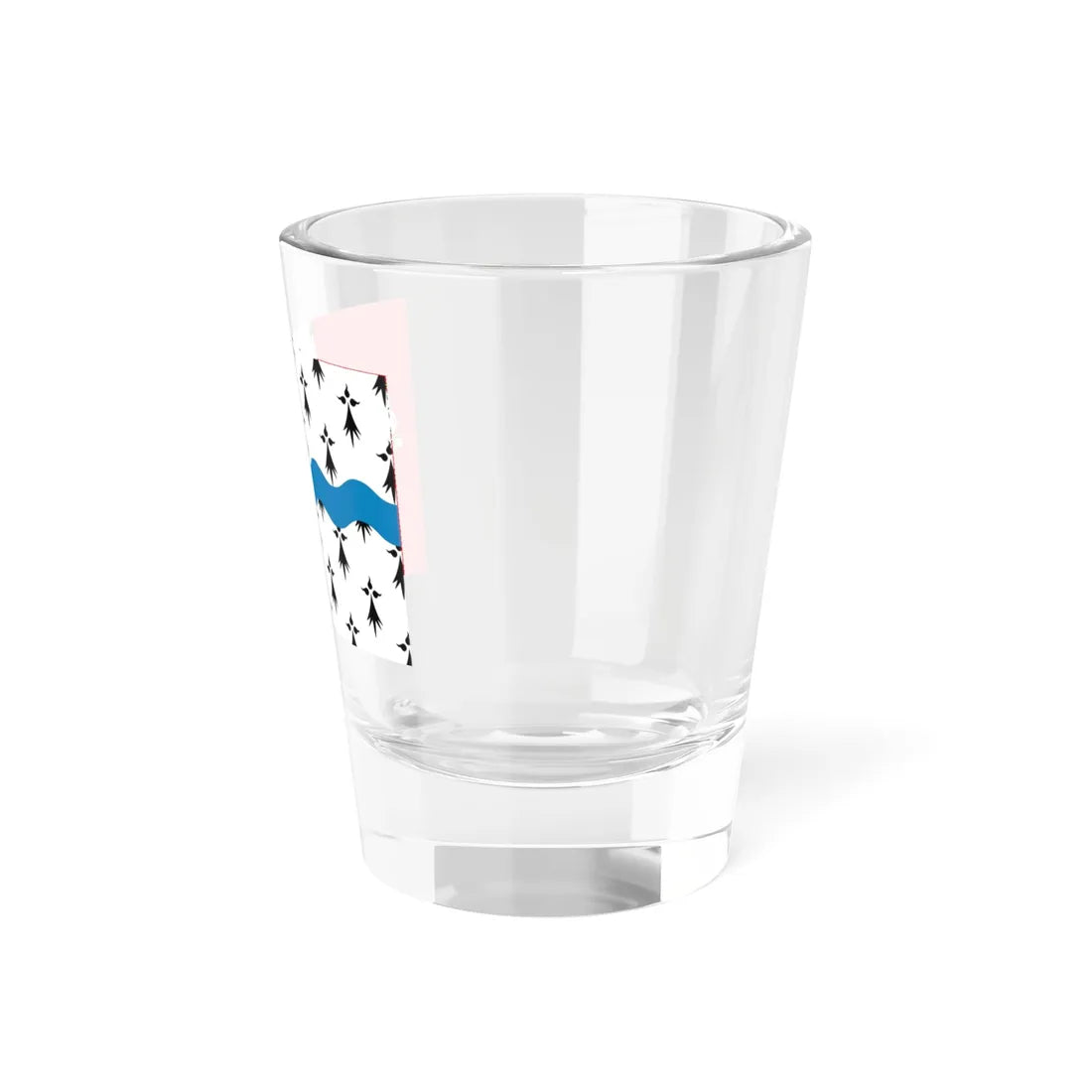 Flag of Pays Nantais Bro Naoned - blue (Belgium) Shot Glass 1.5oz - Go Mug Yourself