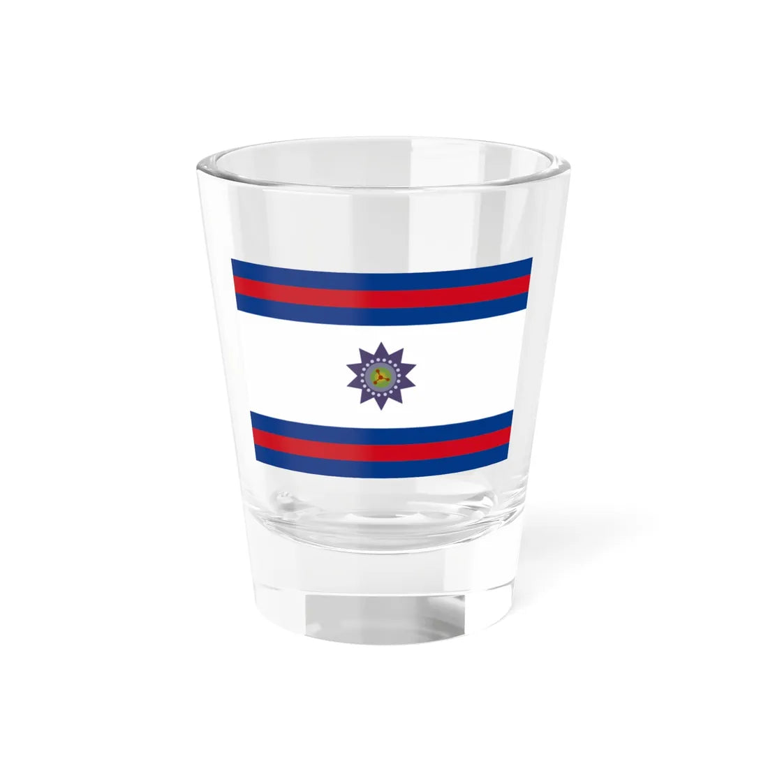 Flag of Paysandu Department (Uruguay) Shot Glass 1.5oz 1.5oz - Go Mug Yourself
