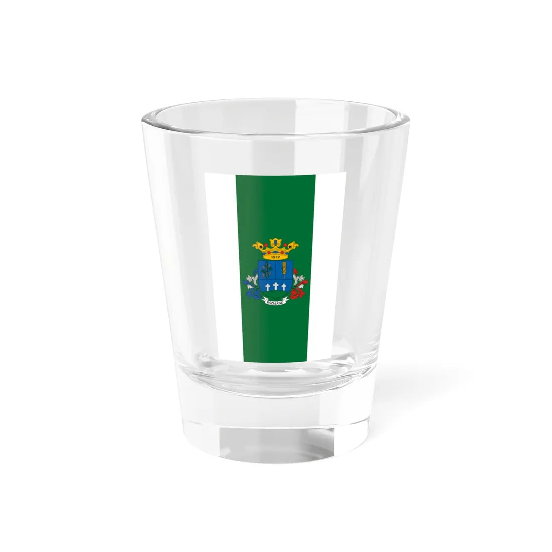 Flag of Pazmand (Hungary) Shot Glass 1.5oz 1.5oz - Go Mug Yourself