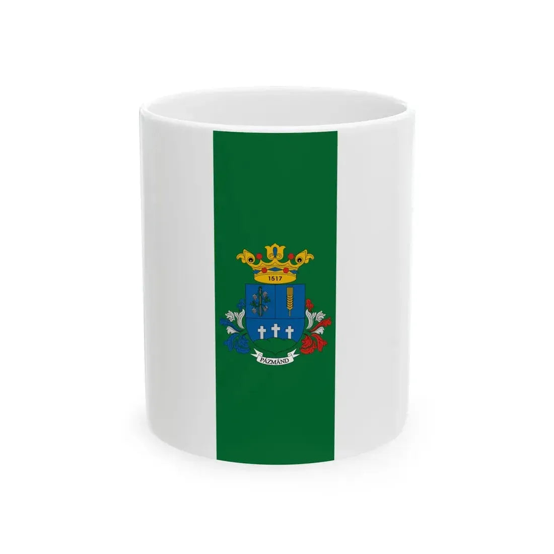 Flag of Pazmand (Hungary) White Coffee Mug 11oz - Go Mug Yourself