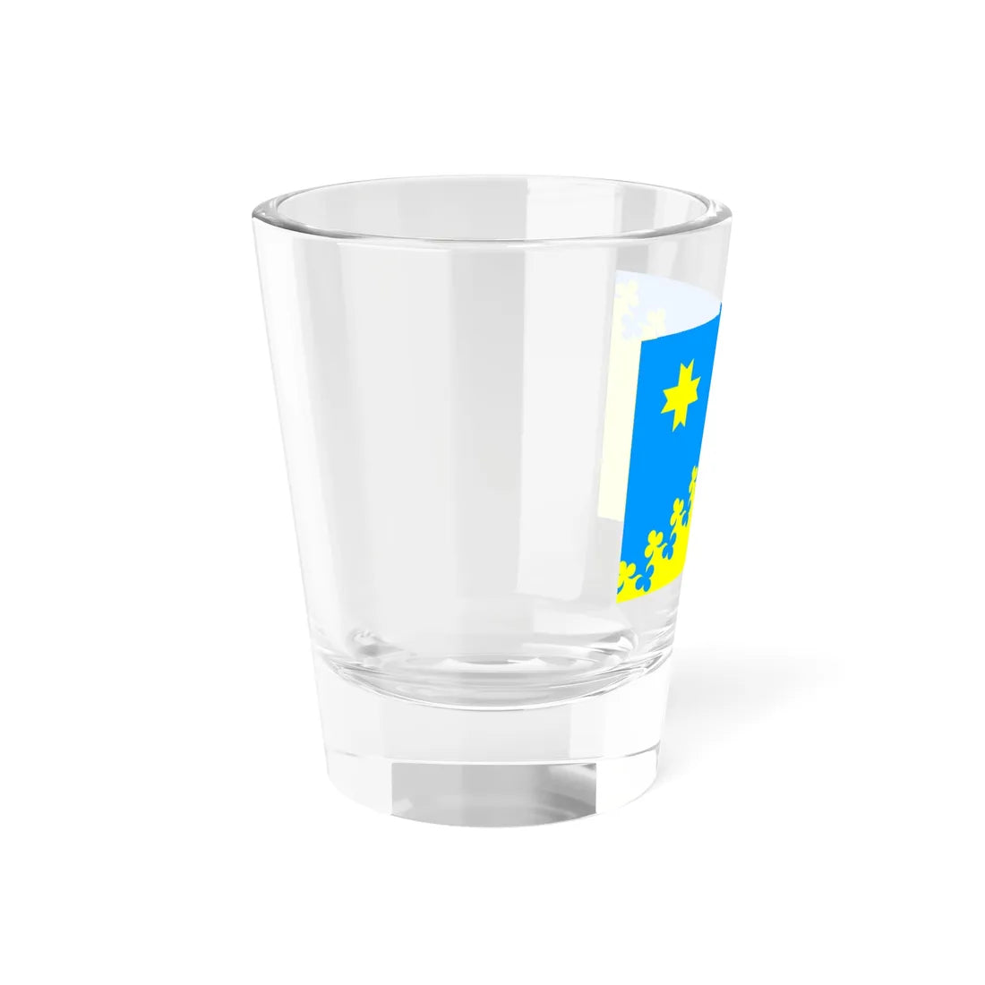 Flag of Põdrala Parish (Estonia) Shot Glass 1.5oz - Go Mug Yourself