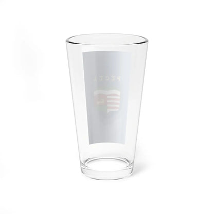Flag of Pecel vertical (Hungary) Pint Glass 16oz - Go Mug Yourself