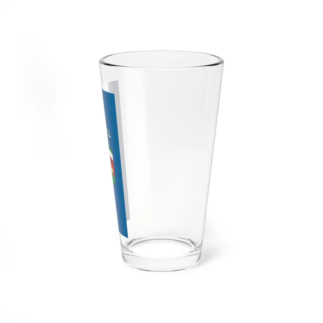 Flag of Pecel vertical (Hungary) Pint Glass 16oz - Go Mug Yourself
