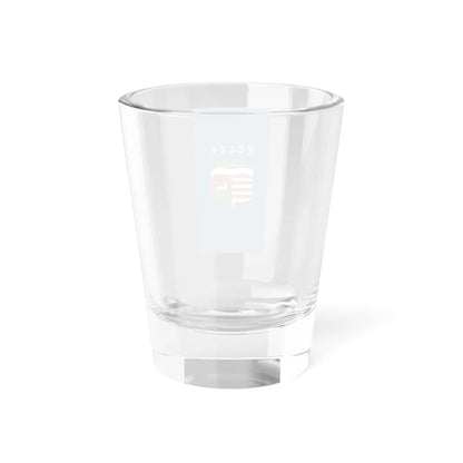 Flag of Pecel vertical (Hungary) Shot Glass 1.5oz - Go Mug Yourself