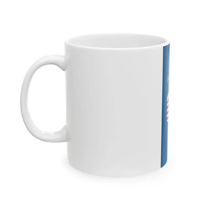 Flag of Pecel vertical (Hungary) White Coffee Mug - Go Mug Yourself