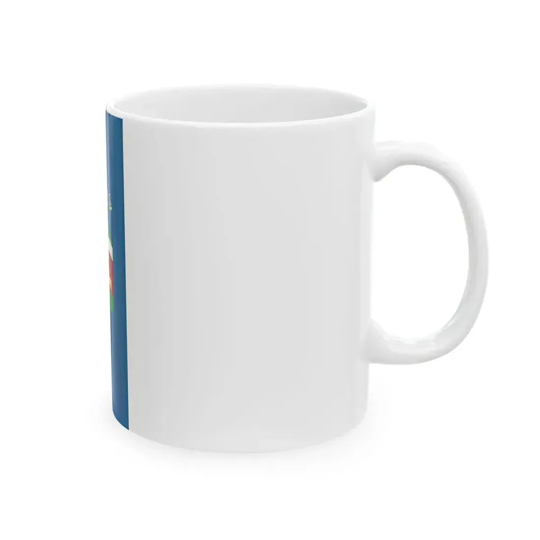 Flag of Pecel vertical (Hungary) White Coffee Mug - Go Mug Yourself