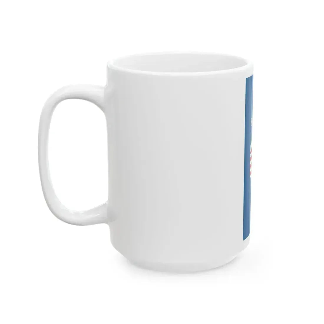 Flag of Pecel vertical (Hungary) White Coffee Mug - Go Mug Yourself