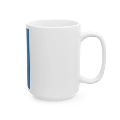 Flag of Pecel vertical (Hungary) White Coffee Mug - Go Mug Yourself