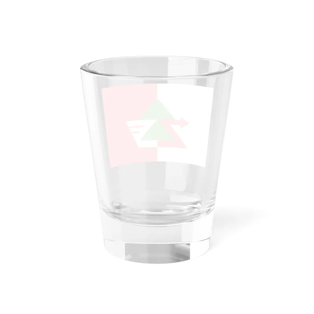 Flag of Pechora rayon Komia (Russia) Shot Glass 1.5oz - Go Mug Yourself
