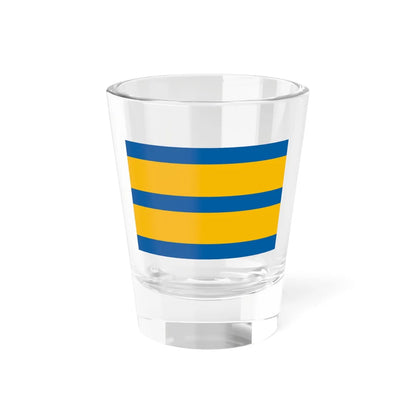 Flag of Pecs 1941 (Hungary) Shot Glass 1.5oz 1.5oz - Go Mug Yourself