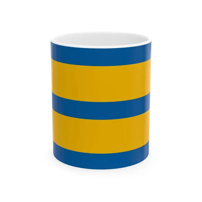 Flag of Pecs 1941 (Hungary) White Coffee Mug 11oz - Go Mug Yourself