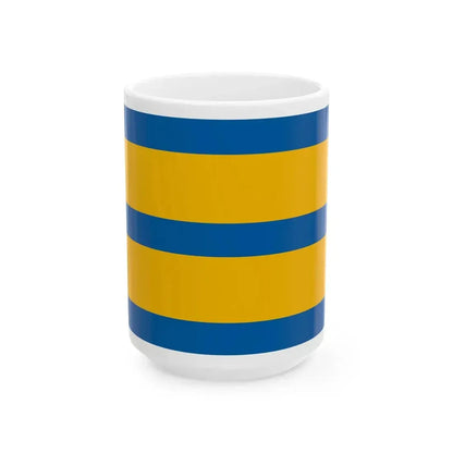Flag of Pecs 1941 (Hungary) White Coffee Mug 15oz - Go Mug Yourself