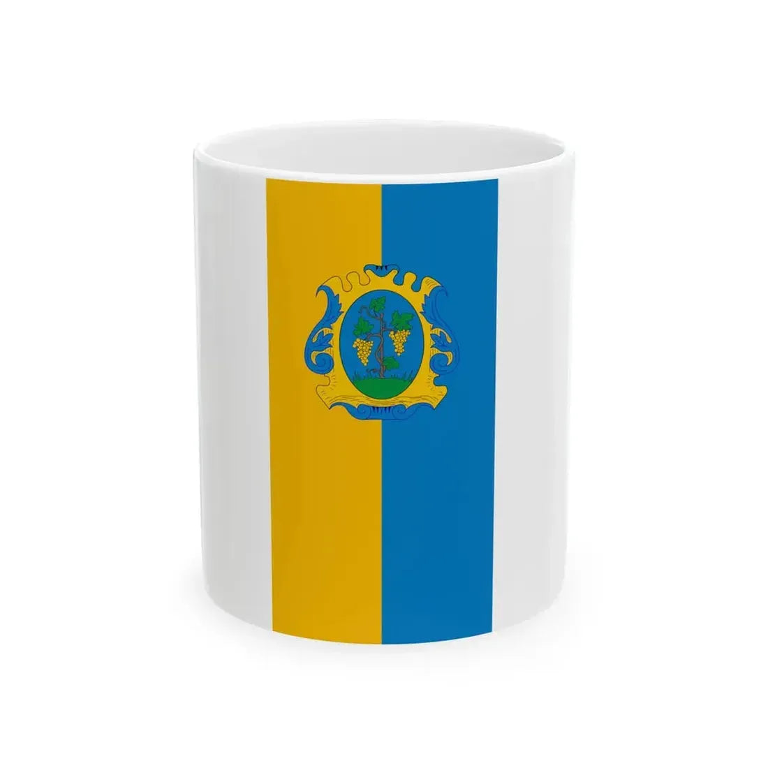 Flag of Pecsely (Hungary) White Coffee Mug 11oz - Go Mug Yourself