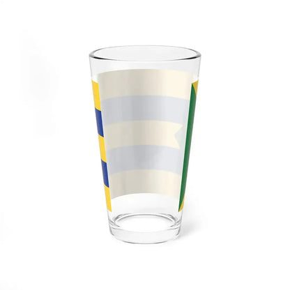 Flag of Pedernales (Ecuador) Pint Glass 16oz - Go Mug Yourself