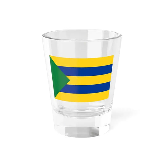Flag of Pedernales (Ecuador) Shot Glass 1.5oz 1.5oz - Go Mug Yourself