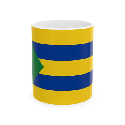 Flag of Pedernales (Ecuador) White Coffee Mug 11oz - Go Mug Yourself