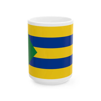 Flag of Pedernales (Ecuador) White Coffee Mug 15oz - Go Mug Yourself