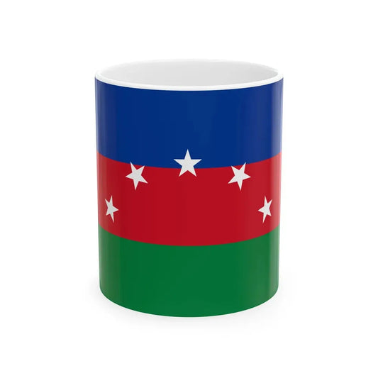 Flag of Pedro Moncayo (Ecuador) White Coffee Mug 11oz - Go Mug Yourself