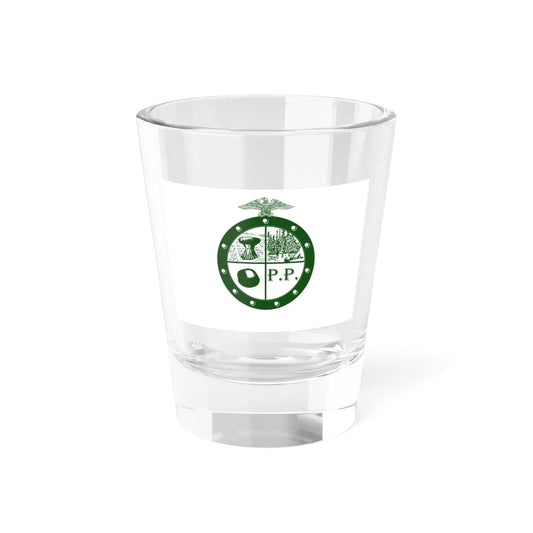 Flag of Pee Pee Township Ohio (United States) Shot Glass 1.5oz 1.5oz - Go Mug Yourself