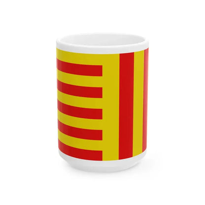 Flag of Peer (Belgium) White Coffee Mug 15oz - Go Mug Yourself