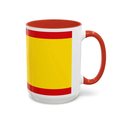 Flag of Peine Germany - Accent Coffee Mug - Go Mug Yourself