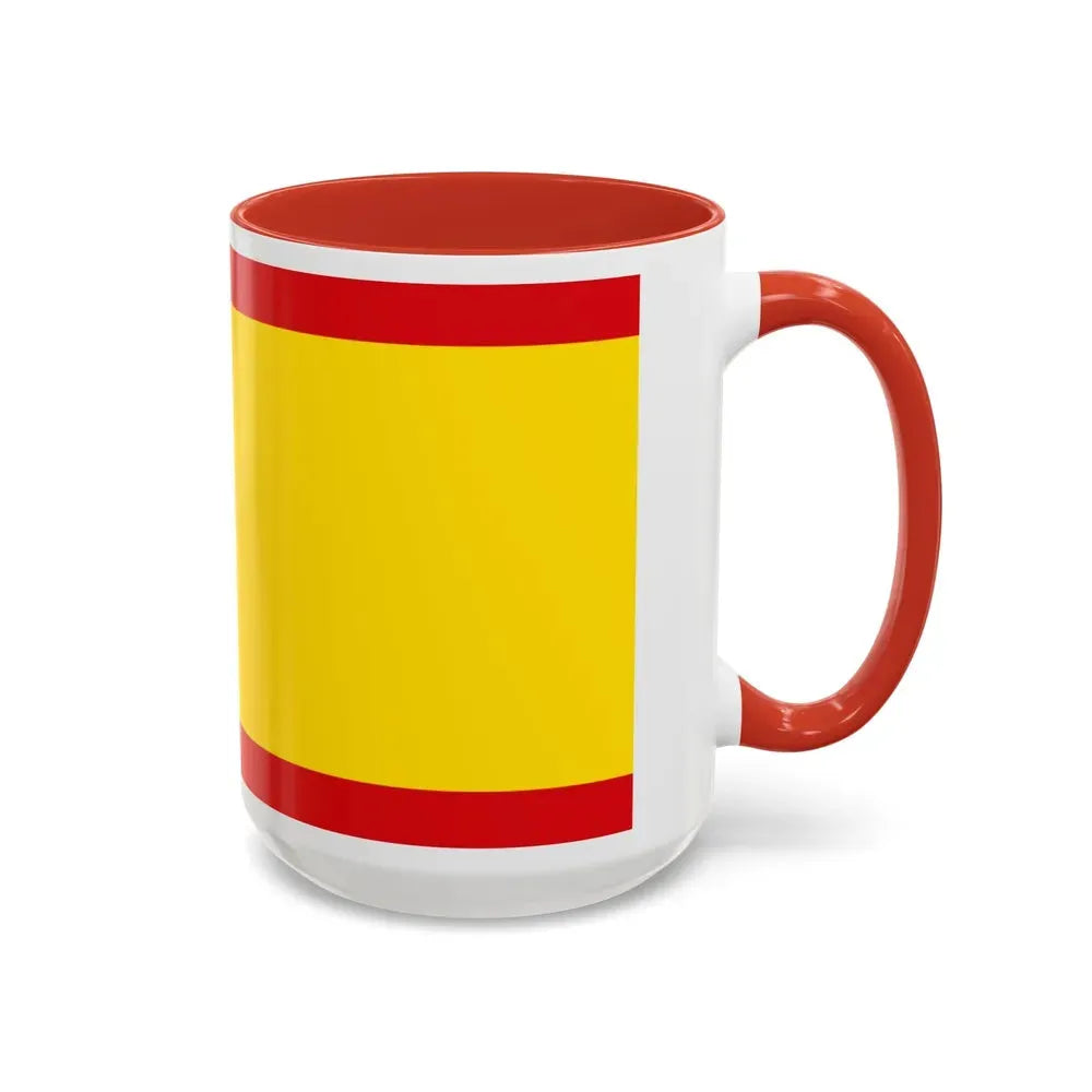 Flag of Peine Germany - Accent Coffee Mug - Go Mug Yourself