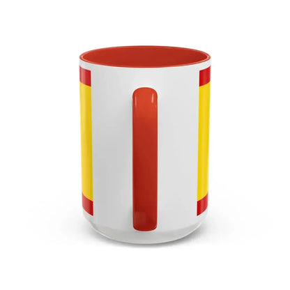 Flag of Peine Germany - Accent Coffee Mug - Go Mug Yourself