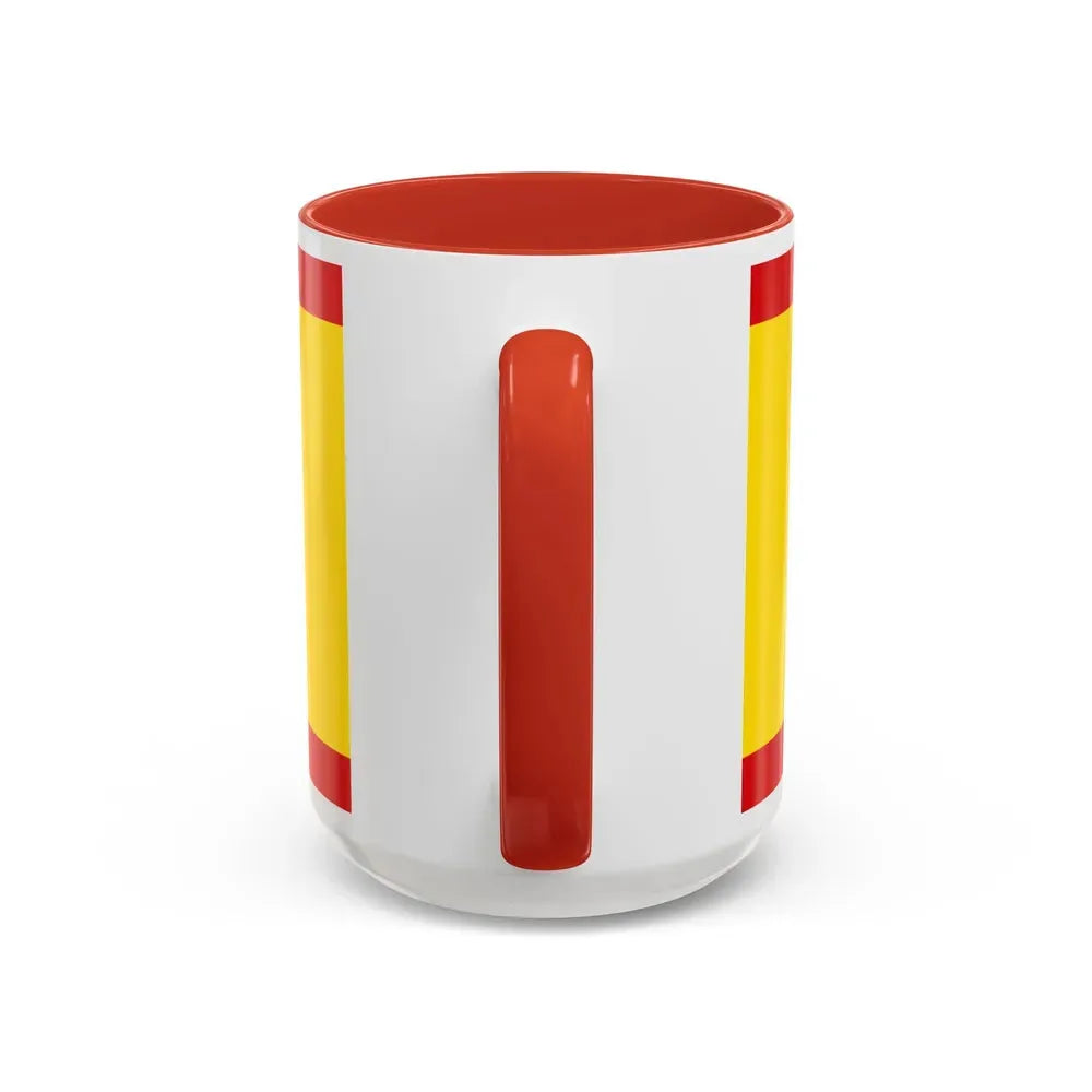 Flag of Peine Germany - Accent Coffee Mug - Go Mug Yourself