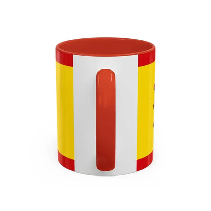 Flag of Peine Germany - Accent Coffee Mug - Go Mug Yourself