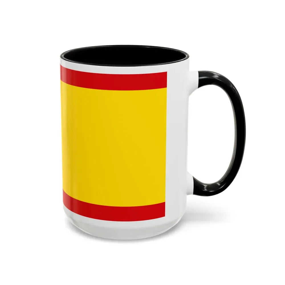 Flag of Peine Germany - Accent Coffee Mug - Go Mug Yourself