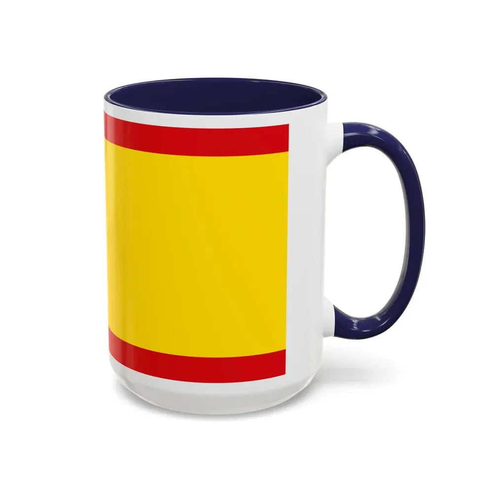 Flag of Peine Germany - Accent Coffee Mug - Go Mug Yourself