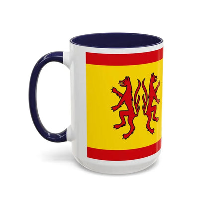 Flag of Peine Germany - Accent Coffee Mug - Go Mug Yourself