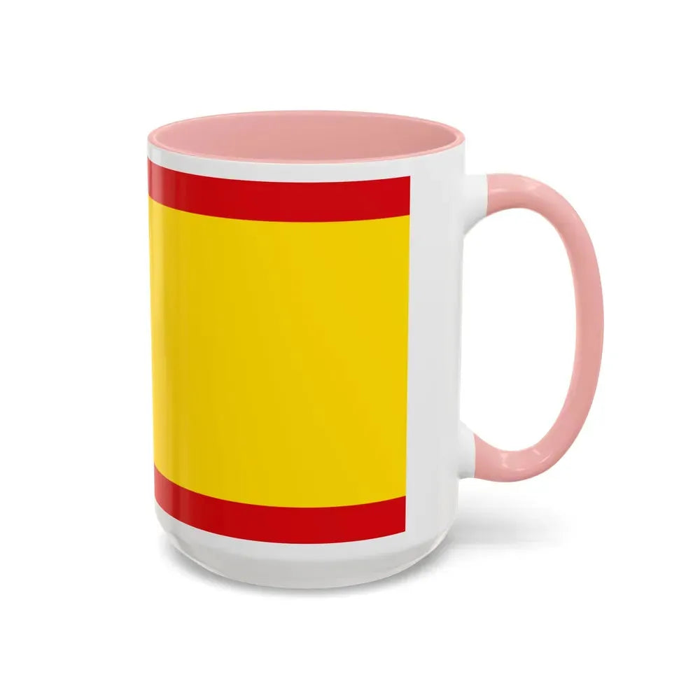 Flag of Peine Germany - Accent Coffee Mug - Go Mug Yourself