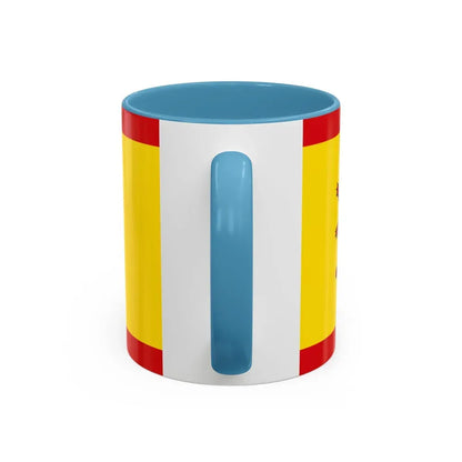 Flag of Peine Germany - Accent Coffee Mug - Go Mug Yourself