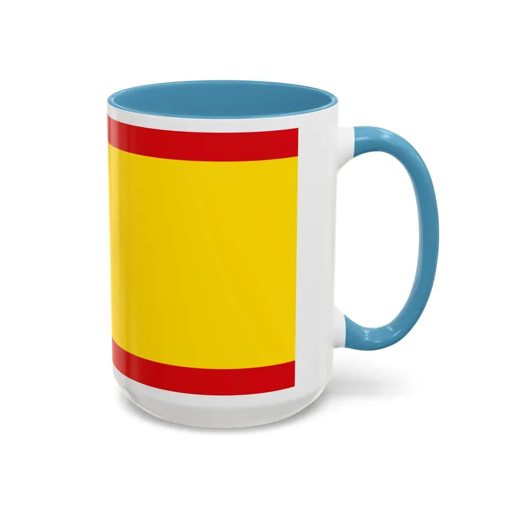 Flag of Peine Germany - Accent Coffee Mug - Go Mug Yourself