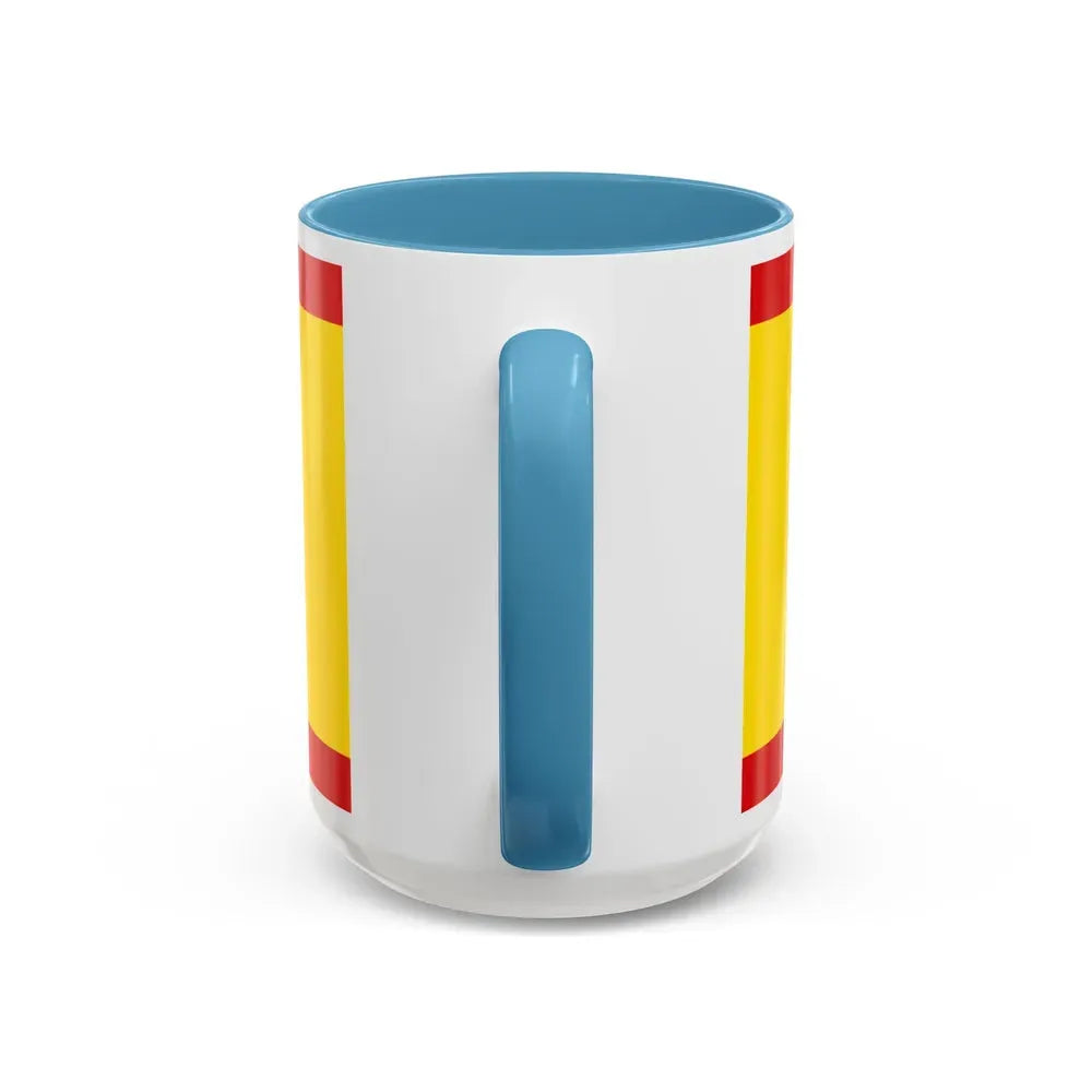 Flag of Peine Germany - Accent Coffee Mug - Go Mug Yourself