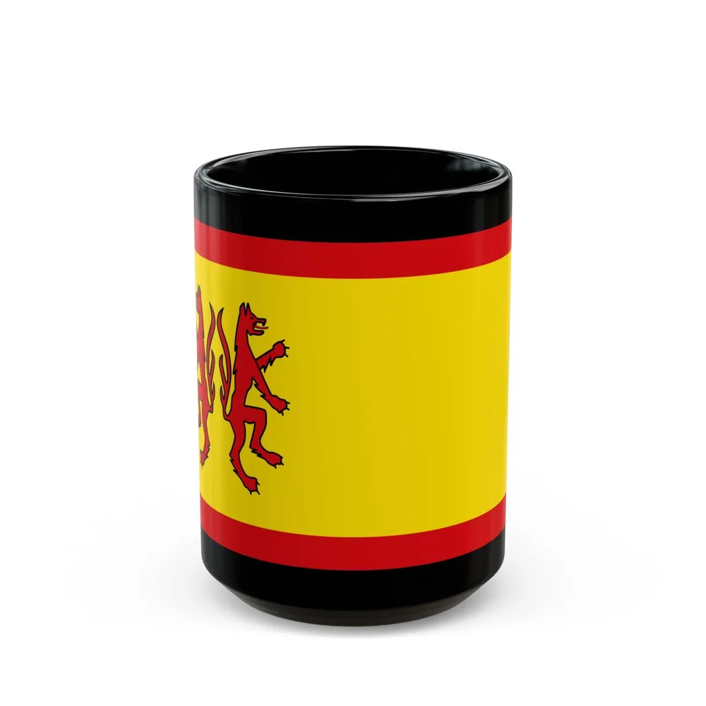 Flag of Peine Germany - Black Coffee Mug-15oz-Go Mug Yourself